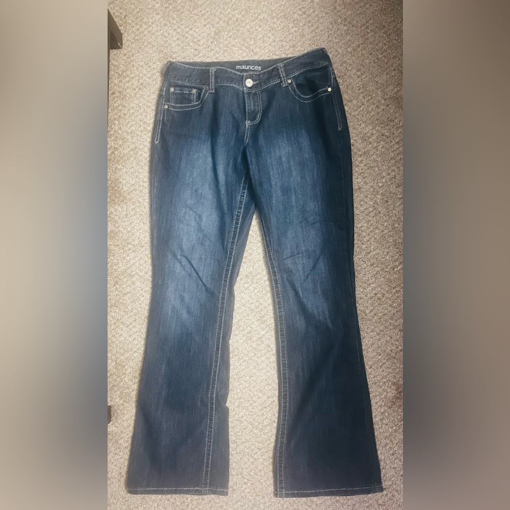 Maurice’s Flared Denim Jeans. Size: 9/10 Long
